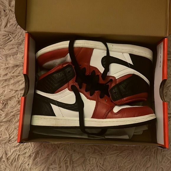 jordan 1 rouge gym